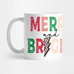 Merry and Bright christmas Mug